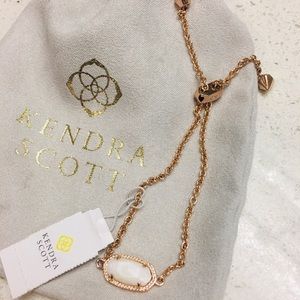 Kendra Scott rose gold bracelet